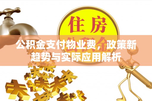 达州公积金支付物业费，政策新趋势与实际应用解析