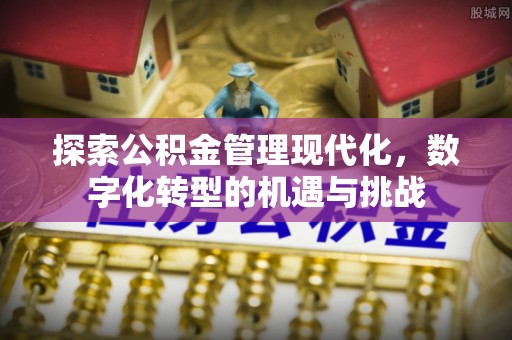 达州探索公积金管理现代化，数字化转型的机遇与挑战